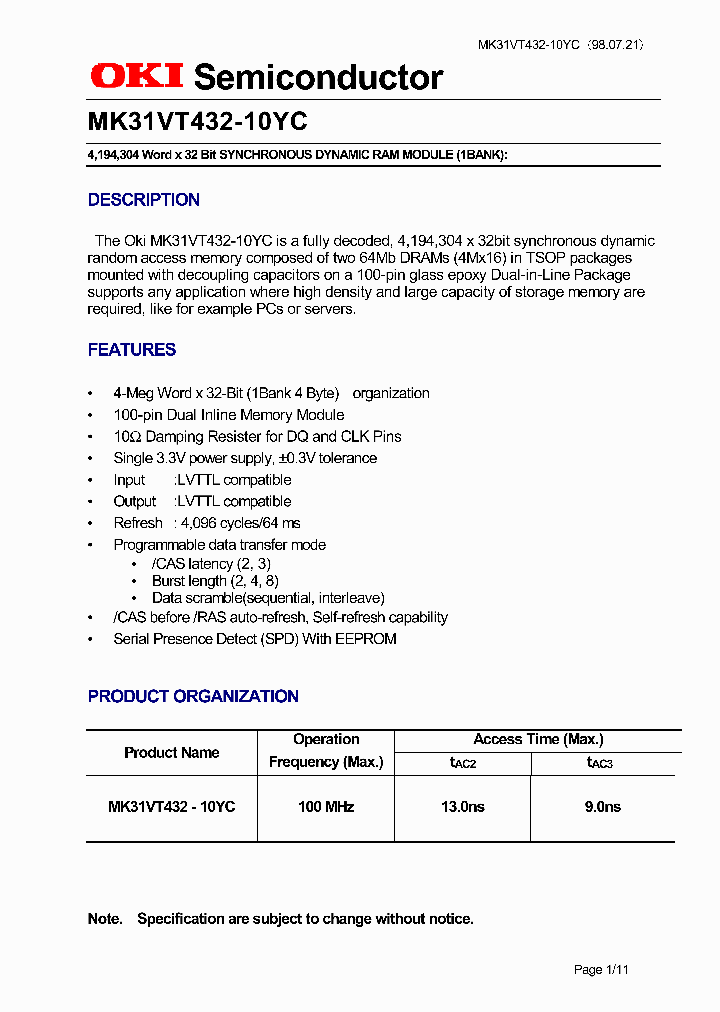 MK31VT432-10YC_991387.PDF Datasheet