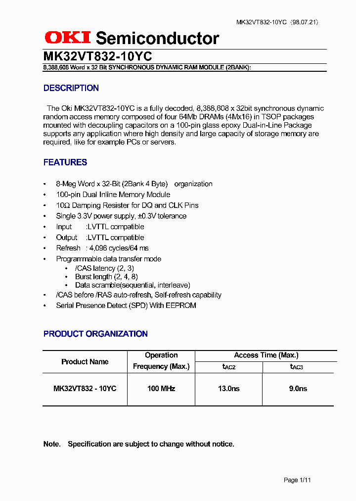 MK32VT832-10YC_991396.PDF Datasheet