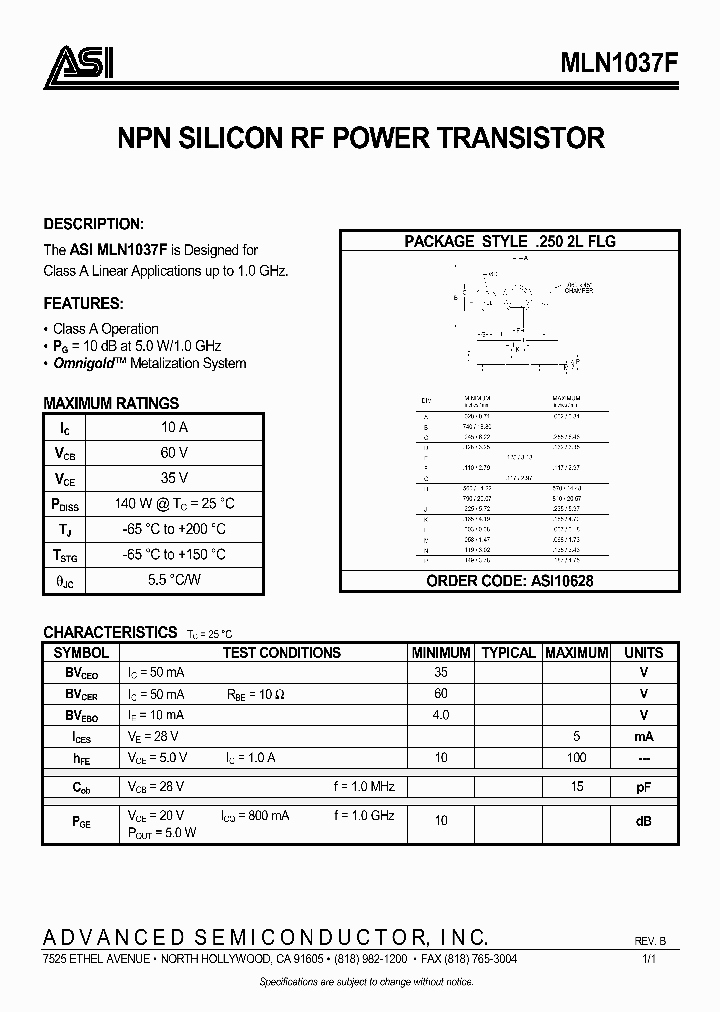 MLN1037F_991531.PDF Datasheet