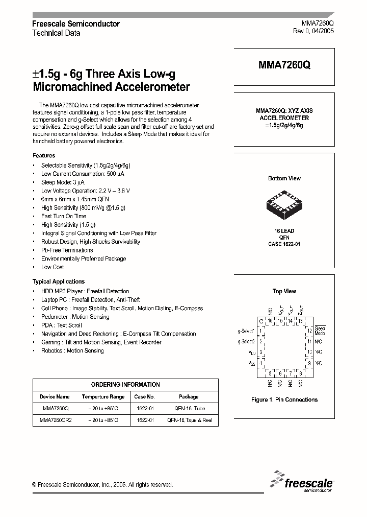 MMA7260Q_991665.PDF Datasheet