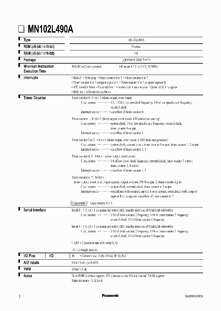MN102L490A_991731.PDF Datasheet