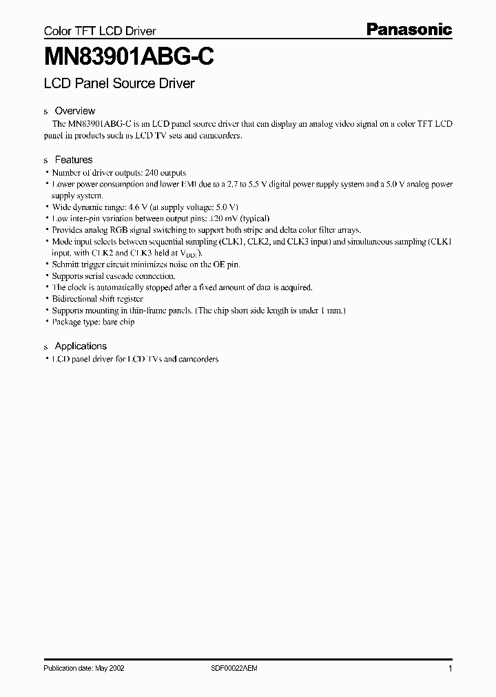MN83901ABG-C_991770.PDF Datasheet