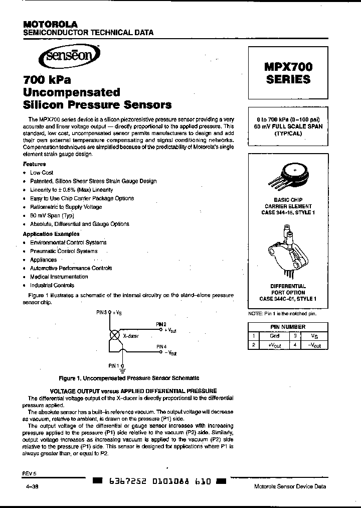 MPX700_991890.PDF Datasheet