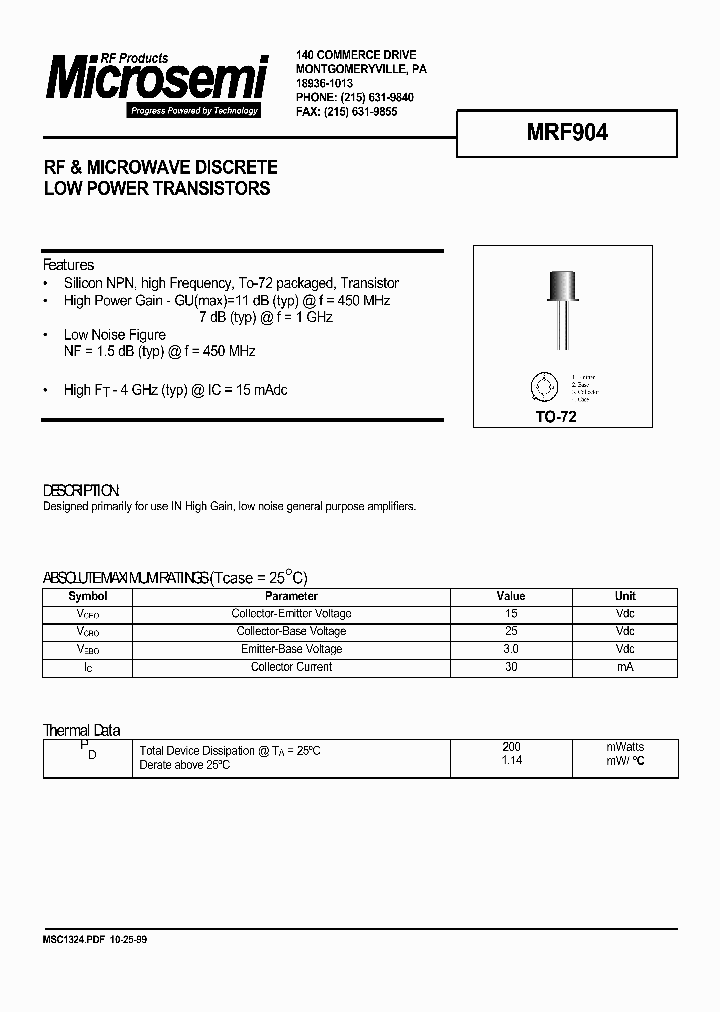 MSC1324_992137.PDF Datasheet