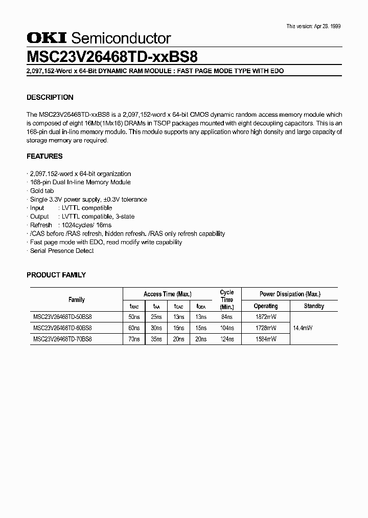 MSC23V26468TD_992209.PDF Datasheet