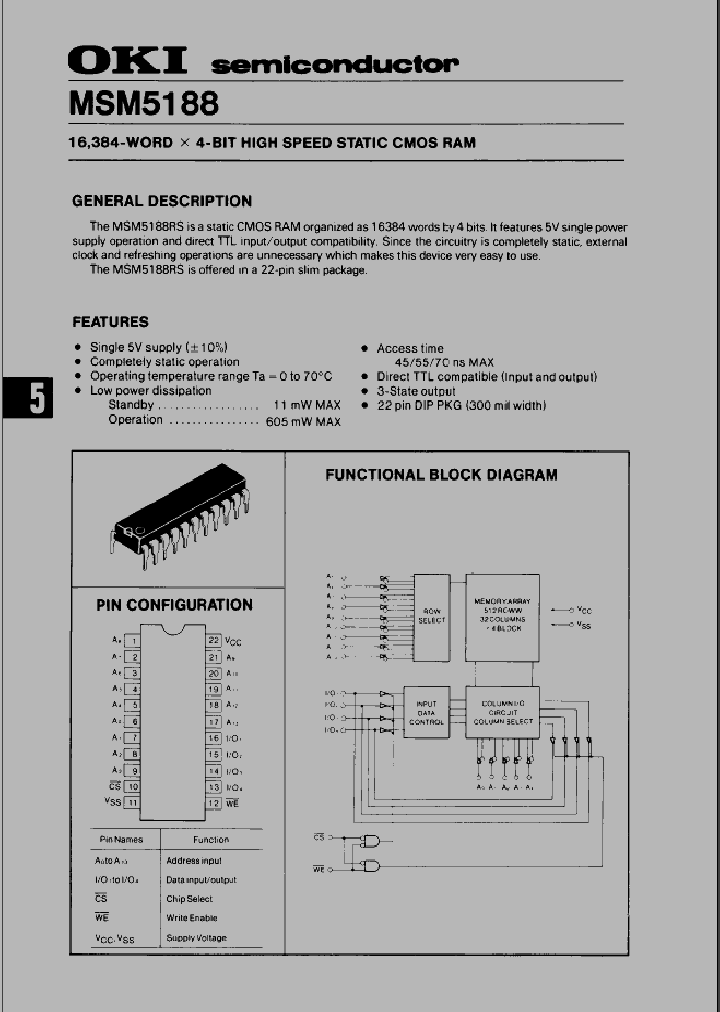 MSM5188_992290.PDF Datasheet