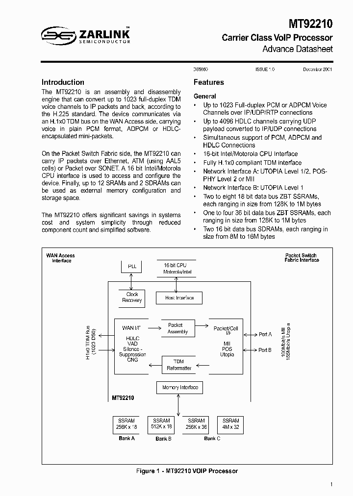 MT92210_992652.PDF Datasheet