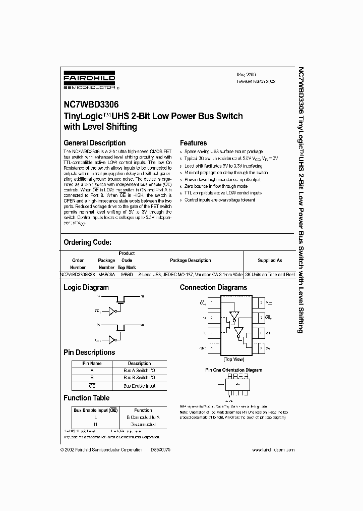 NC7WBD3306_992834.PDF Datasheet