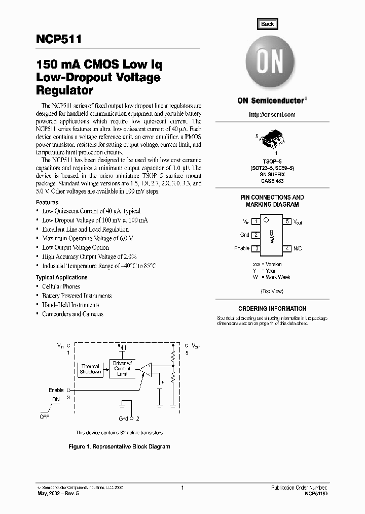 NCP511REV5_992895.PDF Datasheet