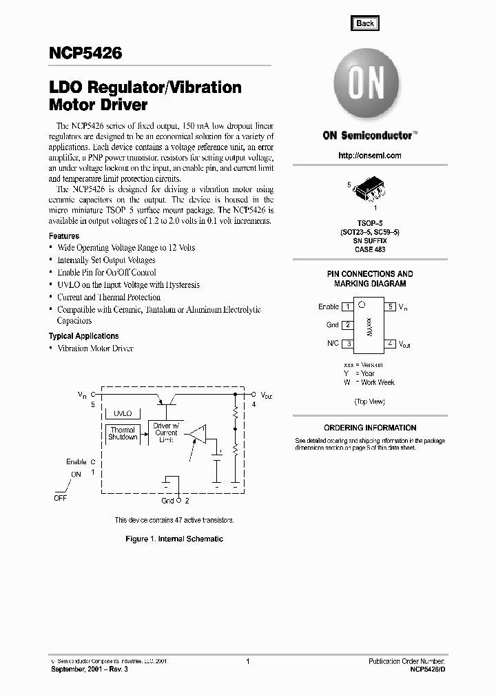 NCP5426REV3_992897.PDF Datasheet