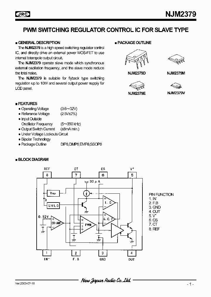 NJM2379_993116.PDF Datasheet