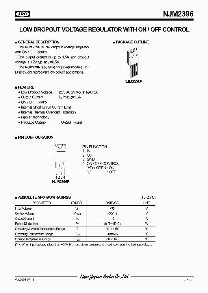 NJM2396_993118.PDF Datasheet