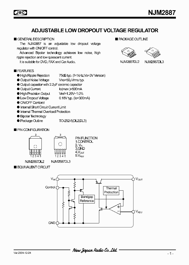 NJM2887_993173.PDF Datasheet