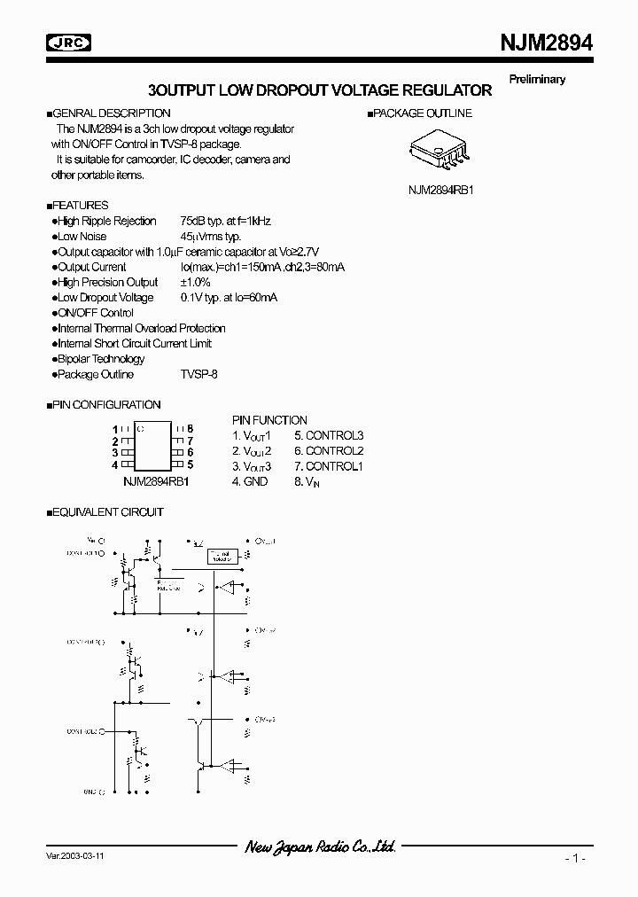 NJM2894_993175.PDF Datasheet