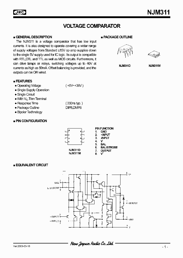 NJM311_993177.PDF Datasheet