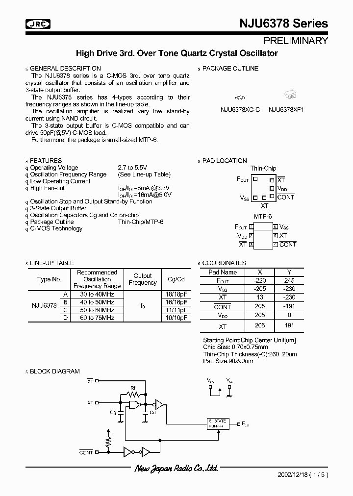 NJU6378SERIES_993242.PDF Datasheet