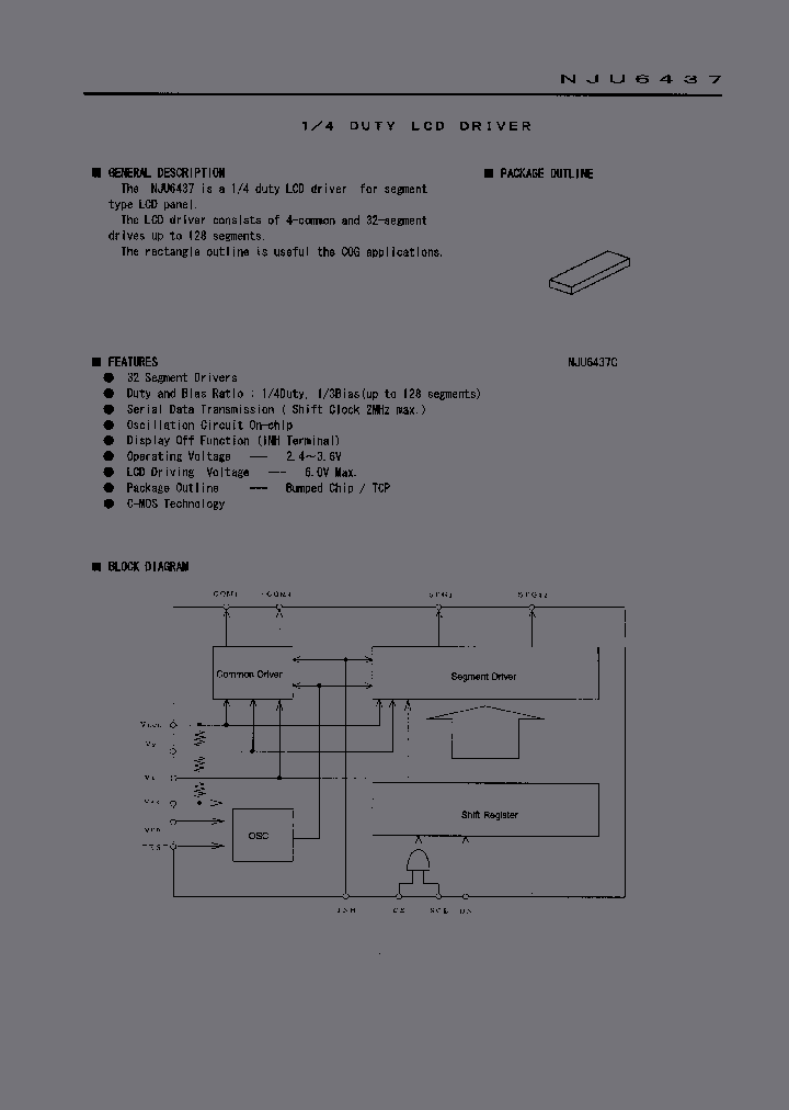 NJU6437_993258.PDF Datasheet