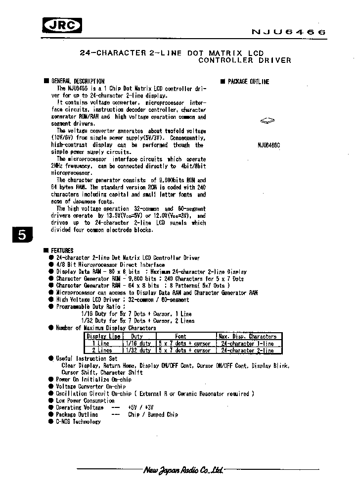 NJU6466_993270.PDF Datasheet