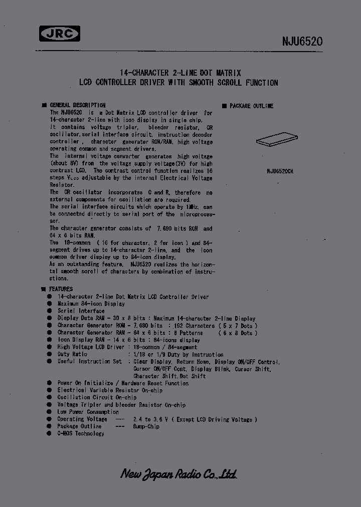 NJU6520_993275.PDF Datasheet