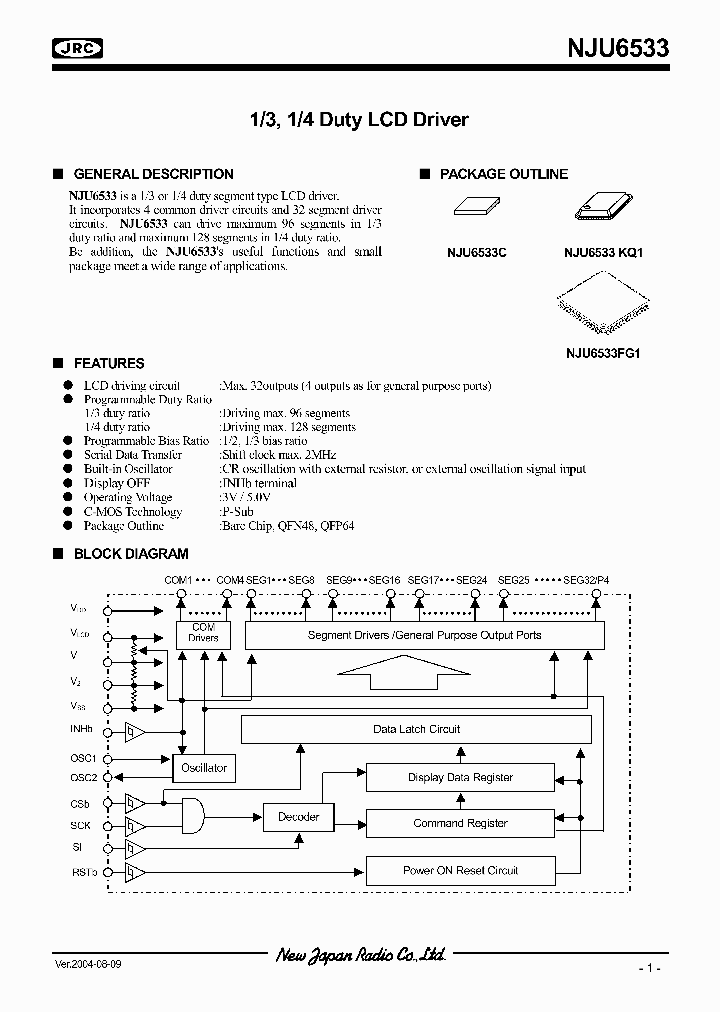 NJU6533_993276.PDF Datasheet