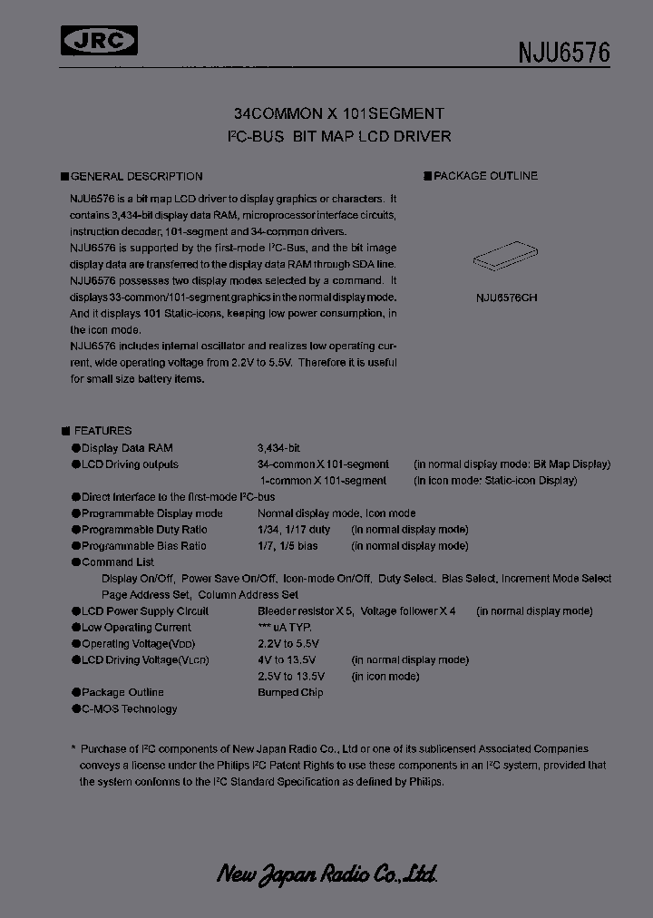 NJU6576_993282.PDF Datasheet