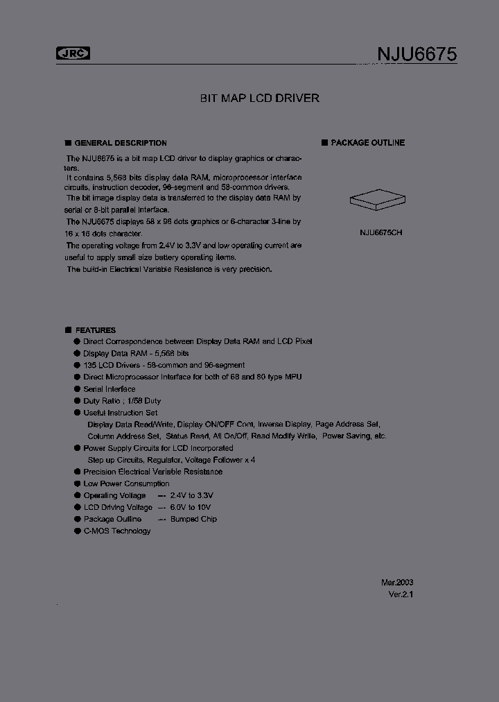 NJU6675_993293.PDF Datasheet
