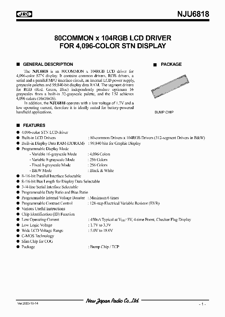 NJU6818_993300.PDF Datasheet