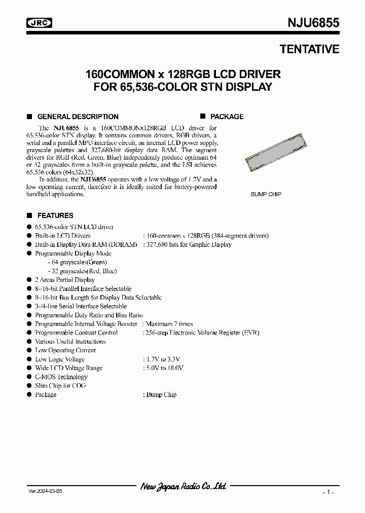 NJU6855_993305.PDF Datasheet