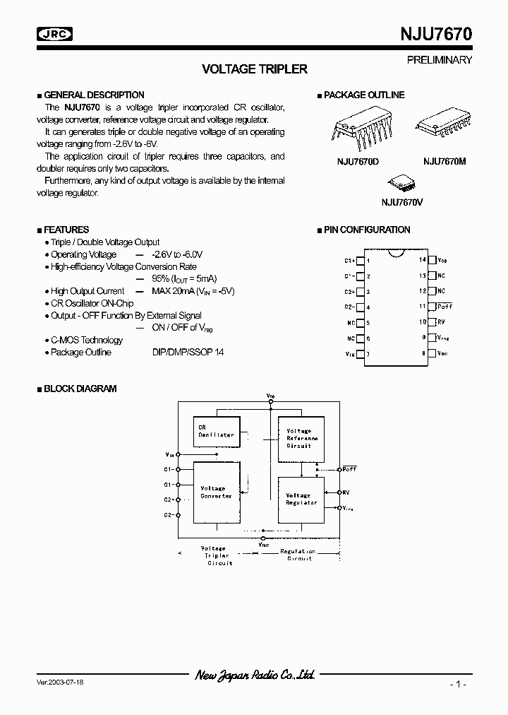 NJU7670_993347.PDF Datasheet