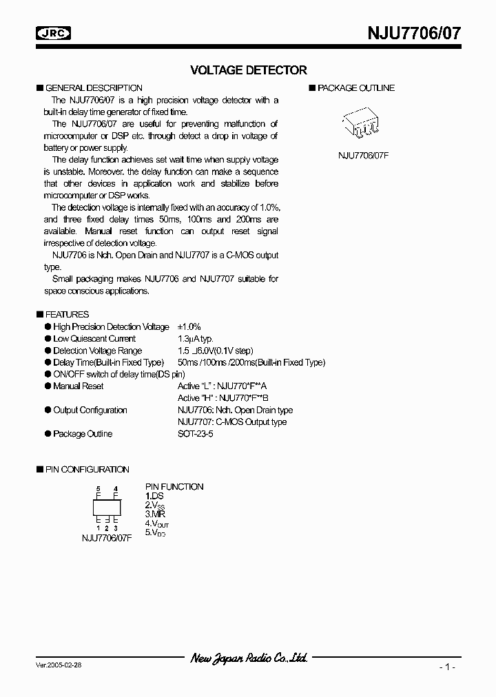 NJU770607_993350.PDF Datasheet