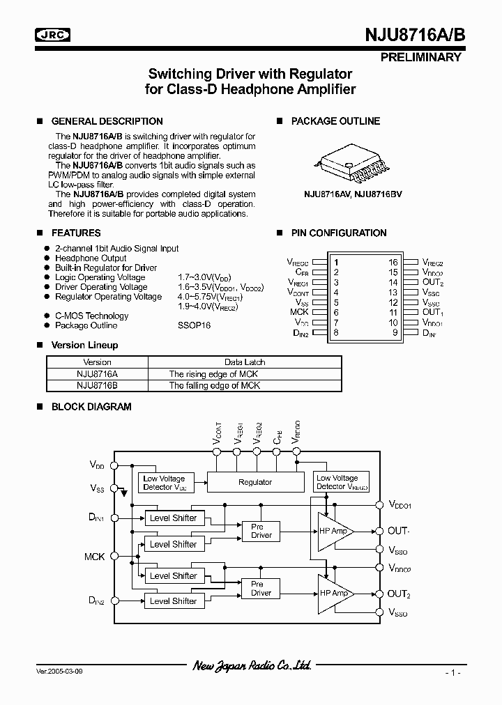 NJU8716AB_993365.PDF Datasheet