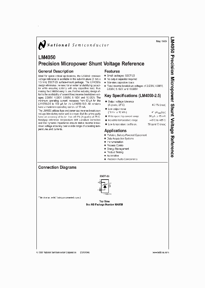 NSC04950_993950.PDF Datasheet