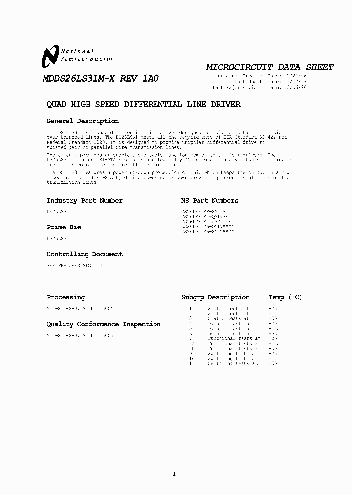 NSC05233_994203.PDF Datasheet