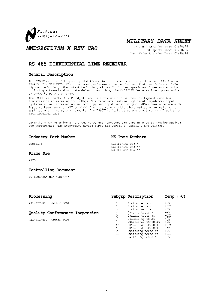 NSC05260_994230.PDF Datasheet