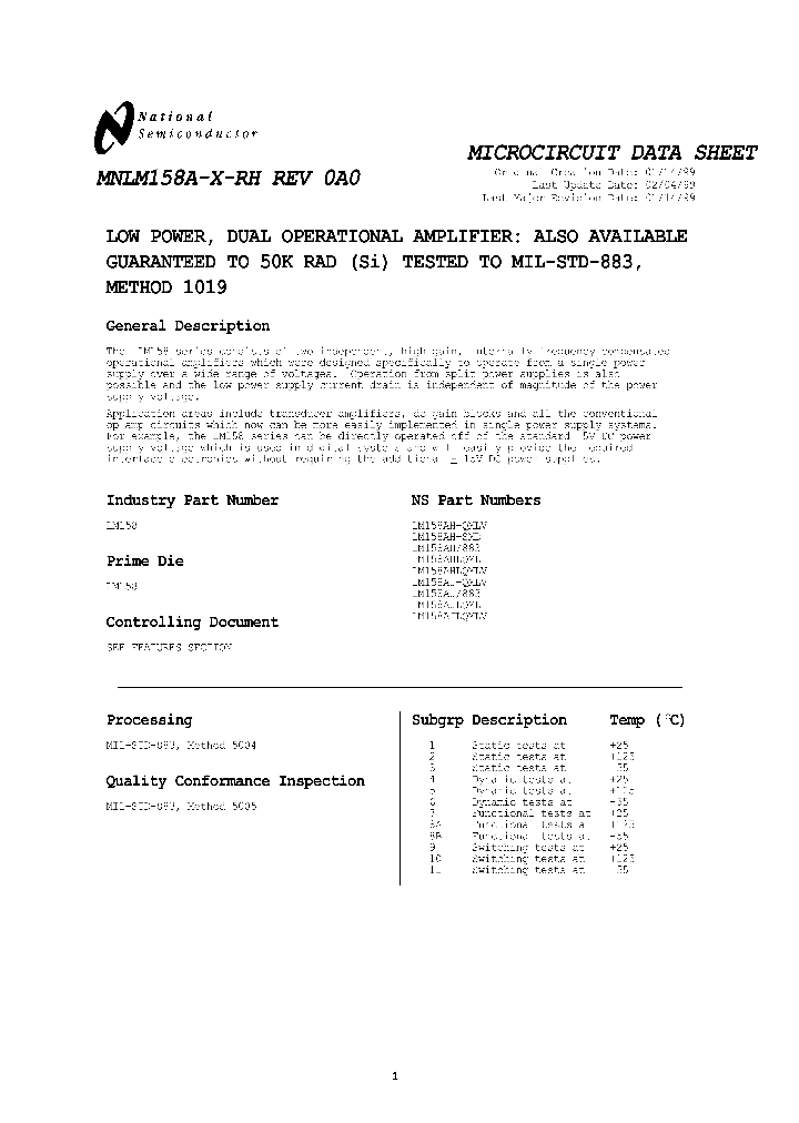 NSC05476_994446.PDF Datasheet