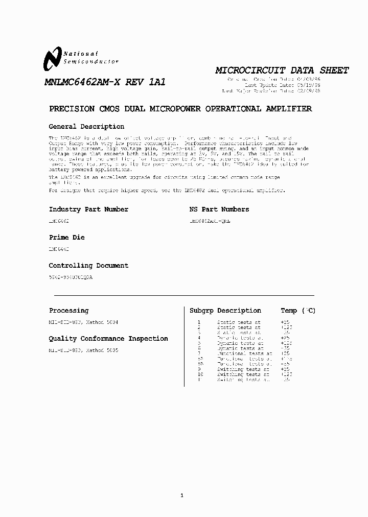 NSC05564_994534.PDF Datasheet