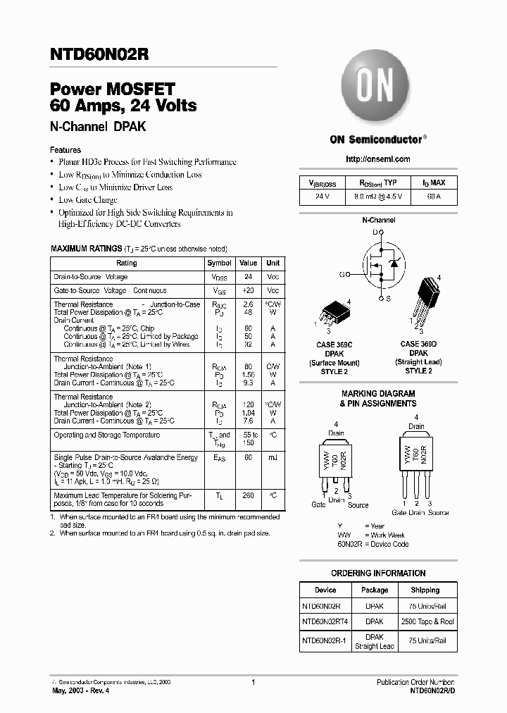NTD60N02R_994585.PDF Datasheet