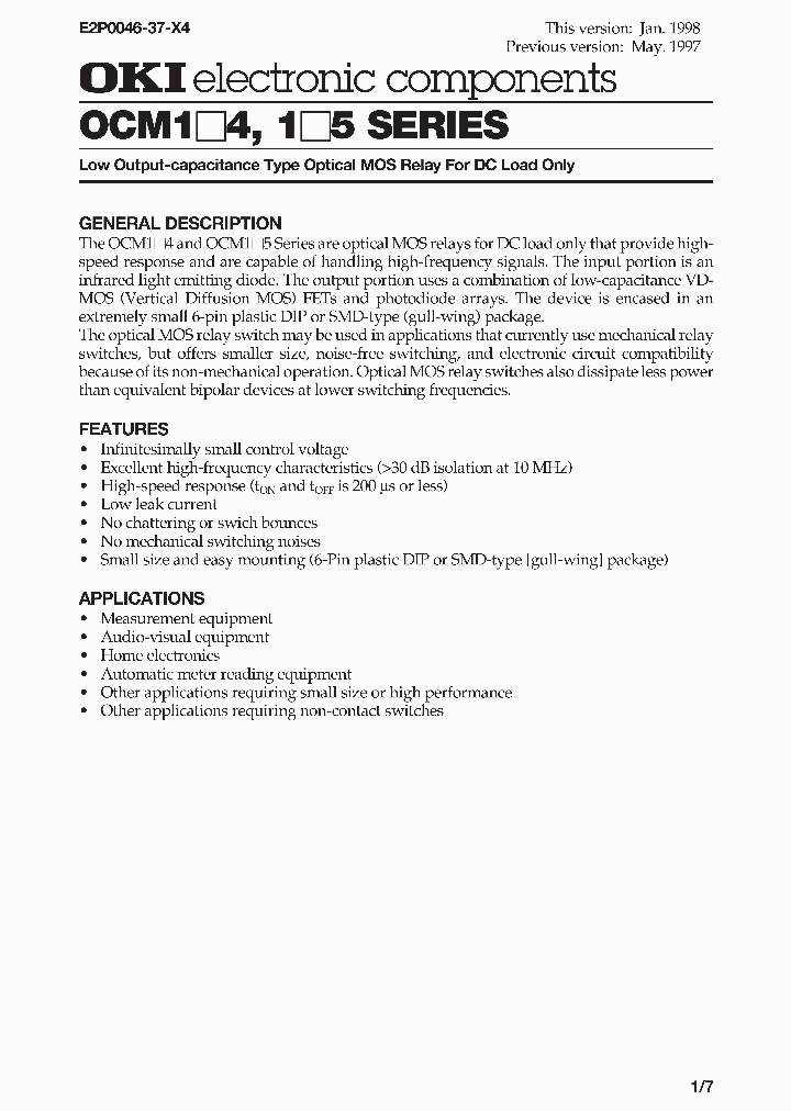 OCM1X41X5_994613.PDF Datasheet