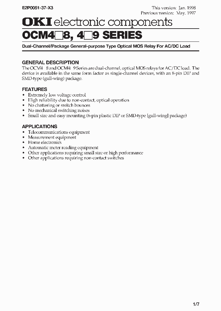 OCM4X84X9_994619.PDF Datasheet