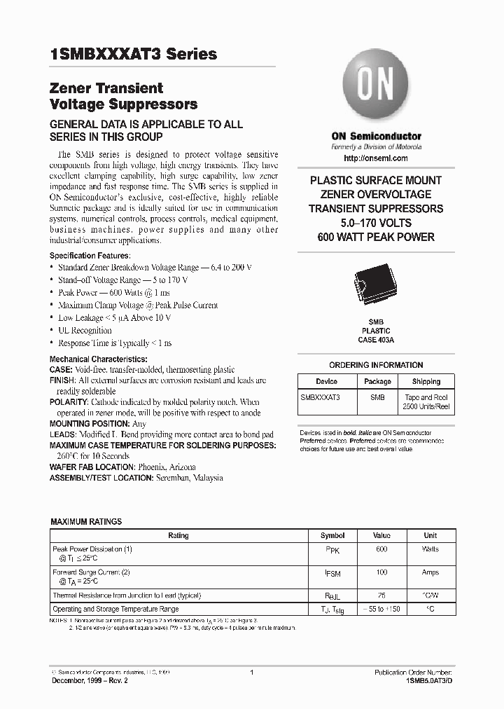 ON0031_994703.PDF Datasheet
