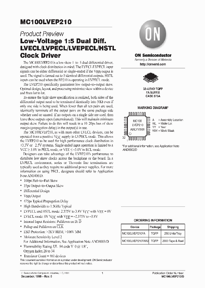 ON0544_995212.PDF Datasheet