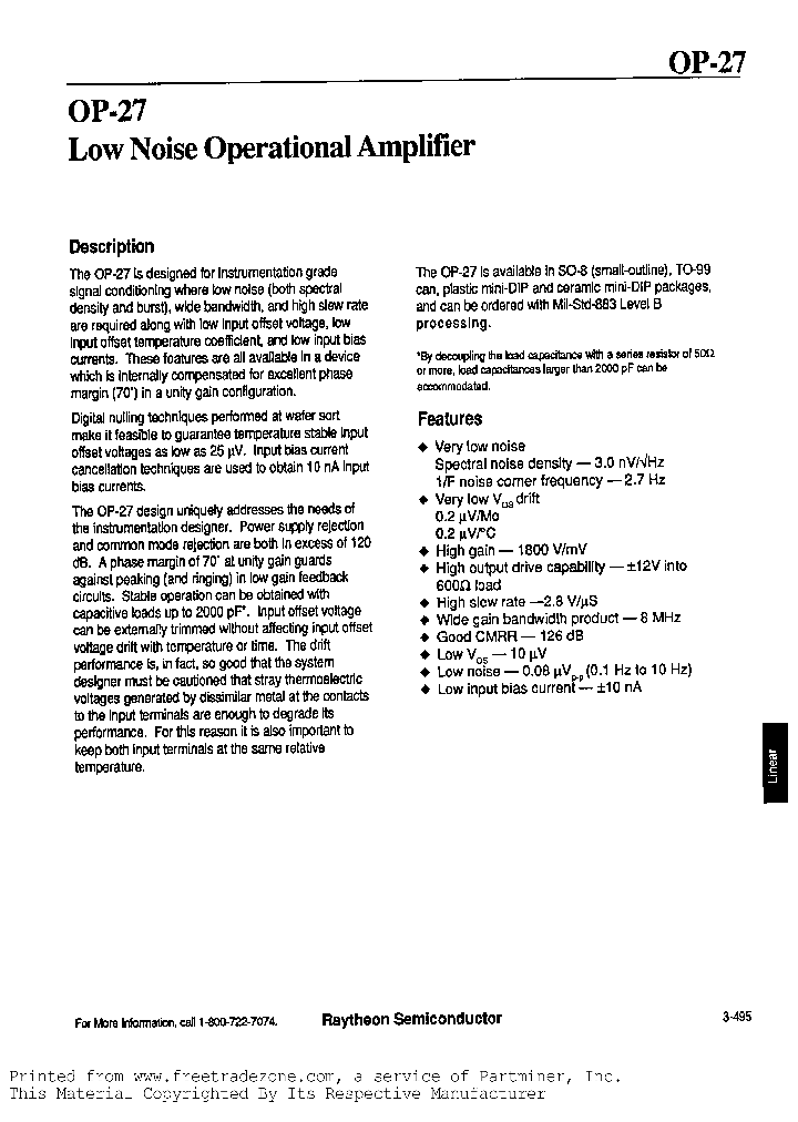 OP27_997678.PDF Datasheet