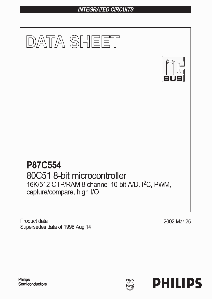 P87C554SBAA_997902.PDF Datasheet