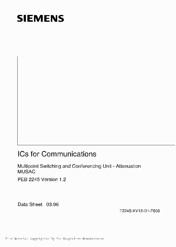 PEB2245_998243.PDF Datasheet