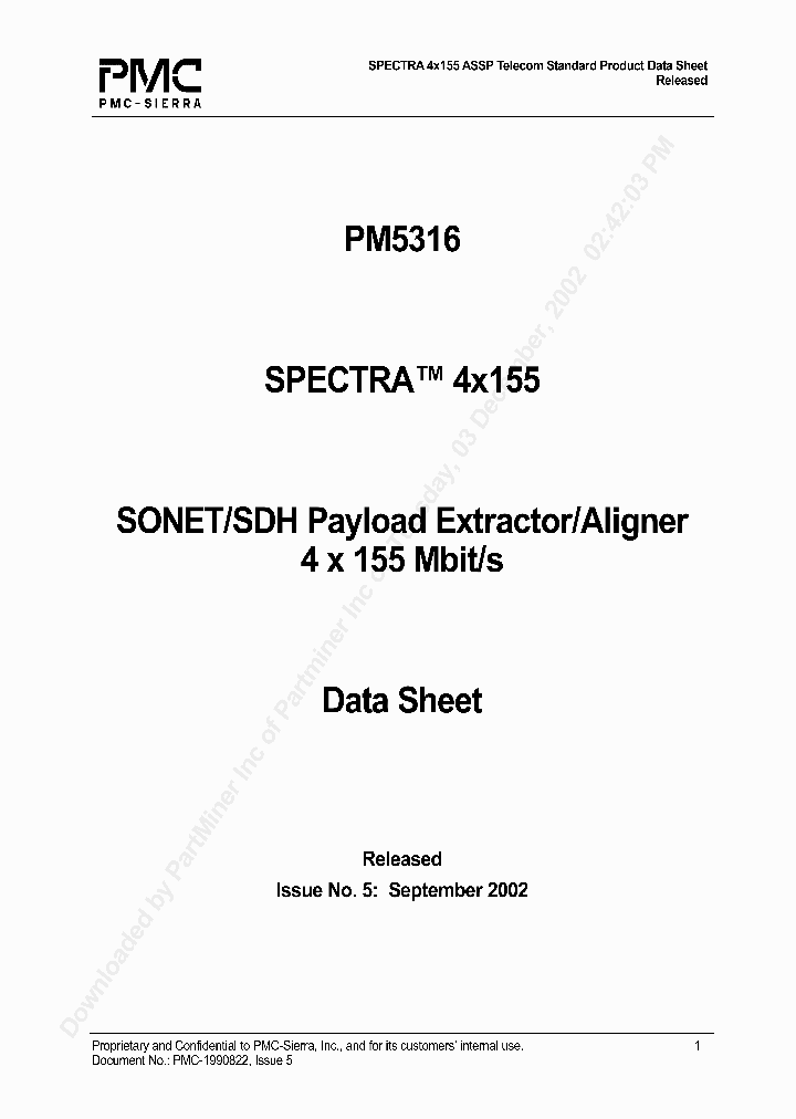 PM5316_998508.PDF Datasheet