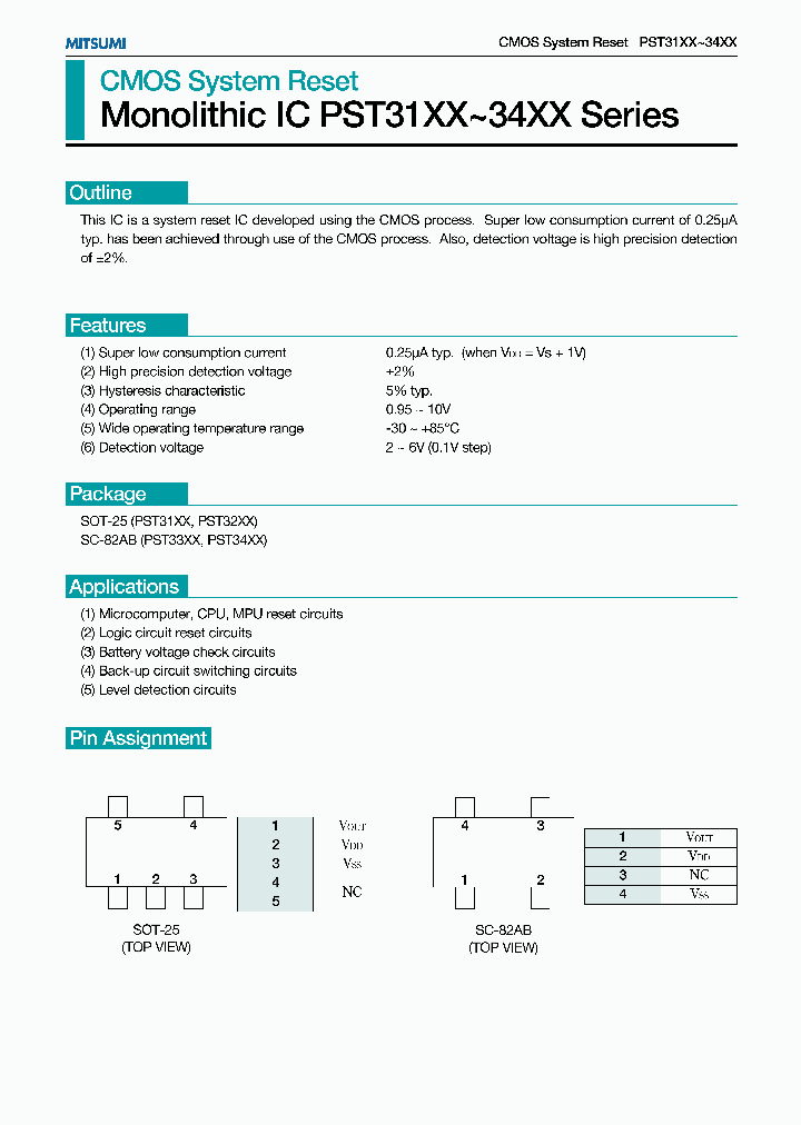 PST31XX_998702.PDF Datasheet