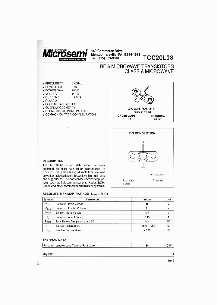 RF1013_999005.PDF Datasheet
