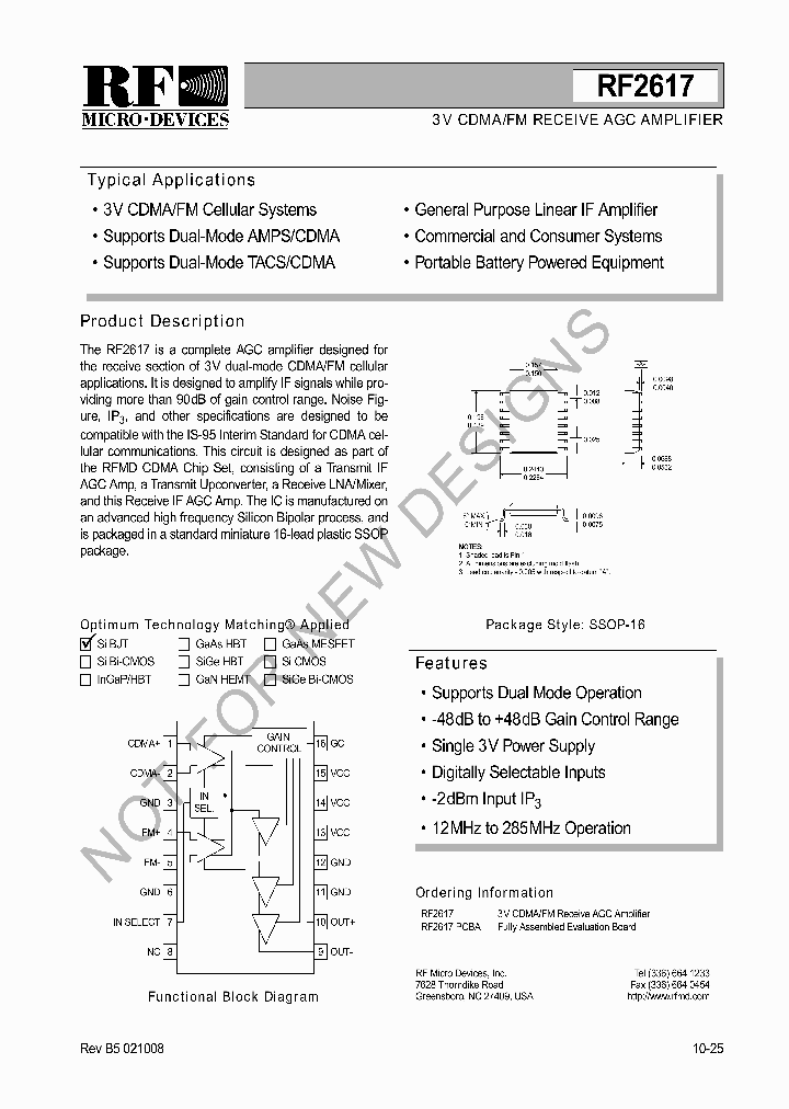 RF2617_999036.PDF Datasheet
