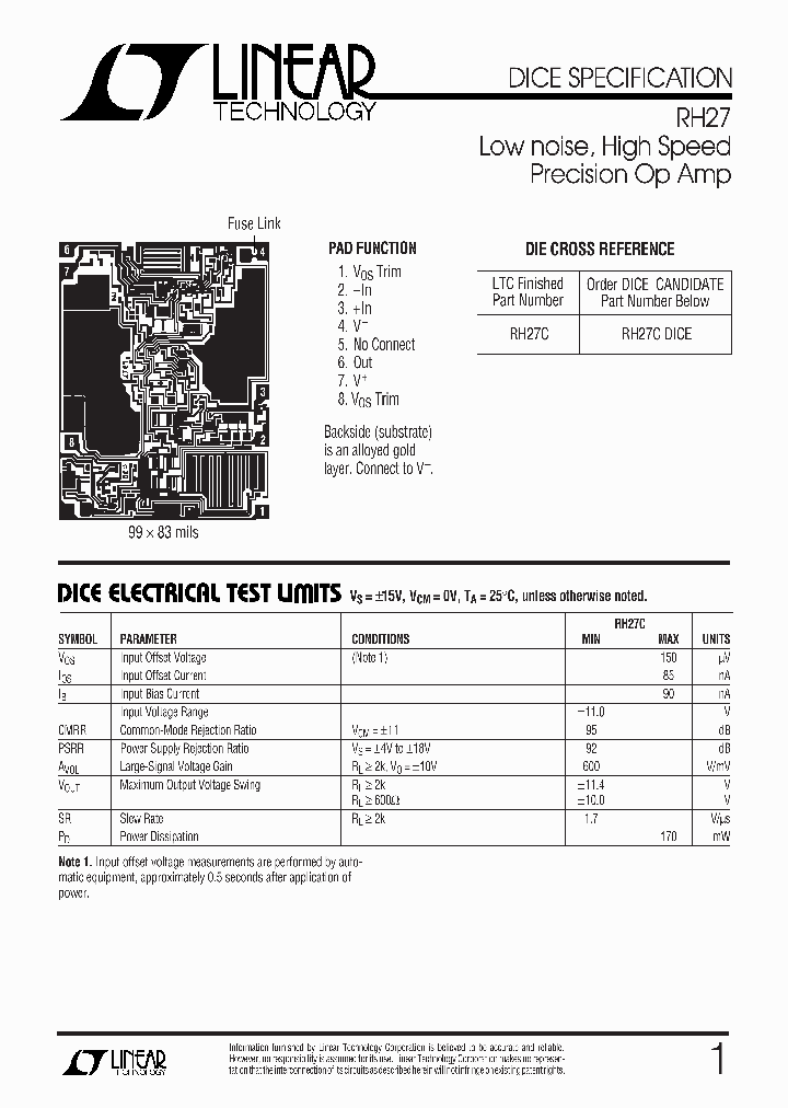 RH27DICE_999119.PDF Datasheet