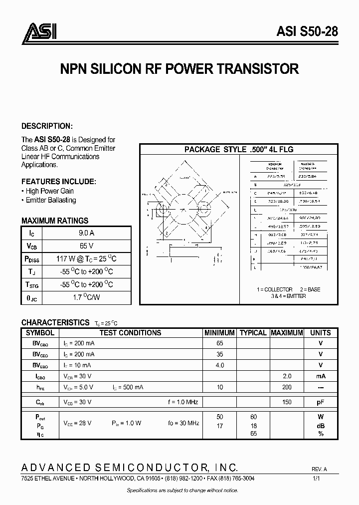S5028_999275.PDF Datasheet